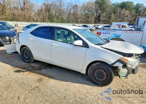 2014 Toyota Corolla L из США, поврежденный, VIN 2T1BURHEXEC066246